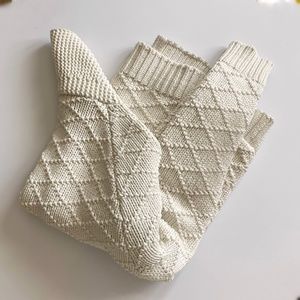 J Crew Full Zipper Cotton Cardigan in Ivory